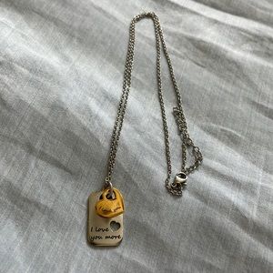 I Love You Necklace